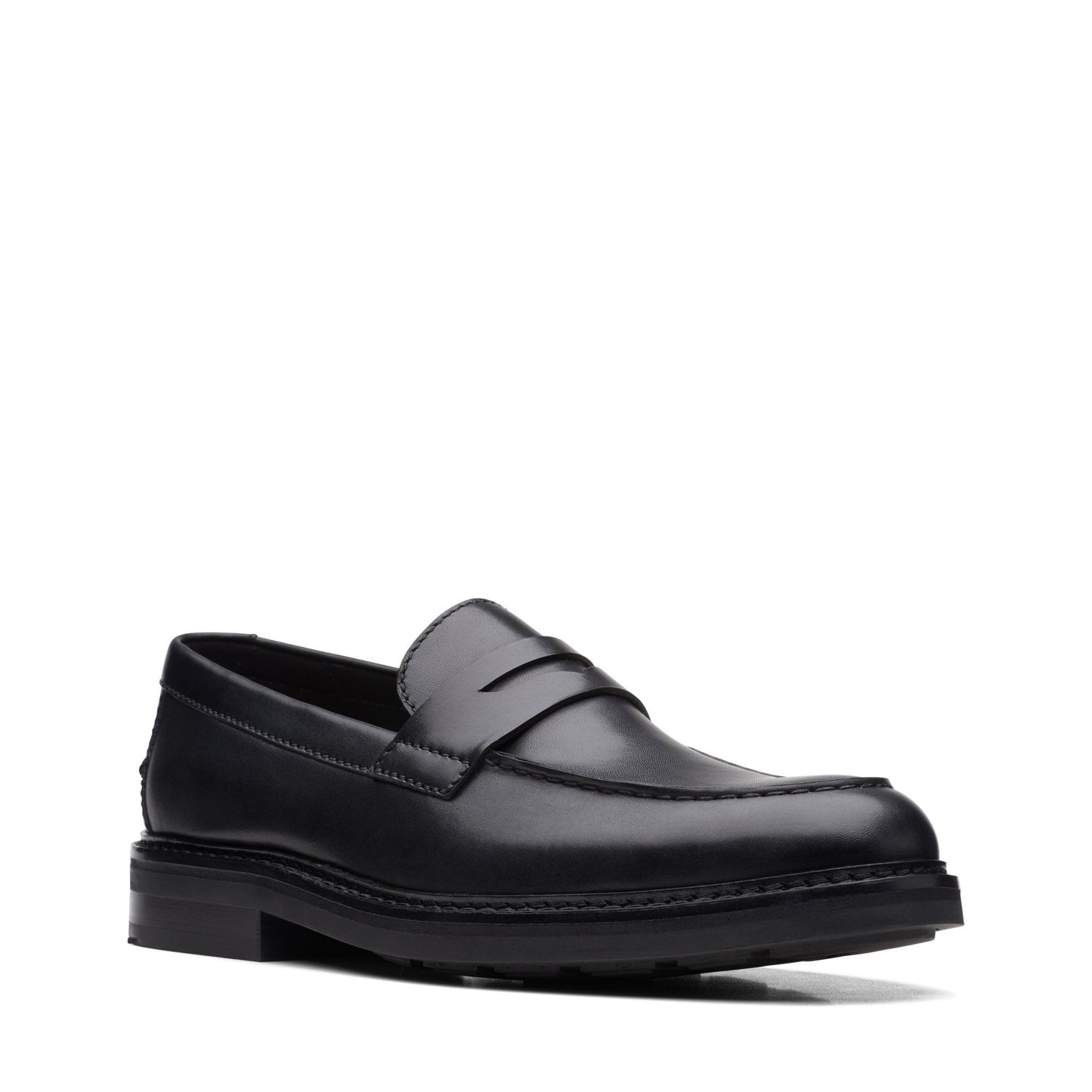 Clarks Craft Evan Ease Loafers Black leather