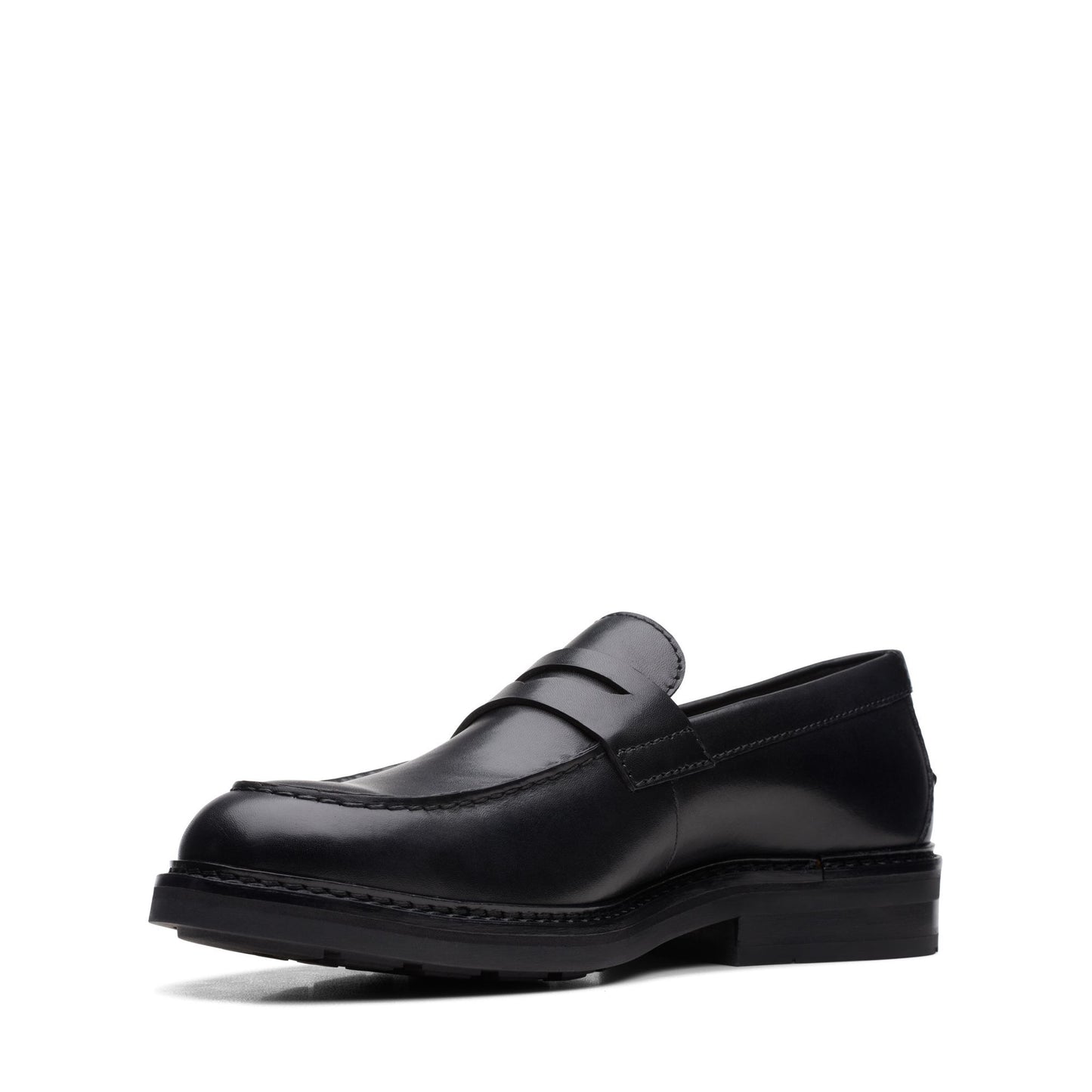 Clarks Craft Evan Ease Loafers Black leather