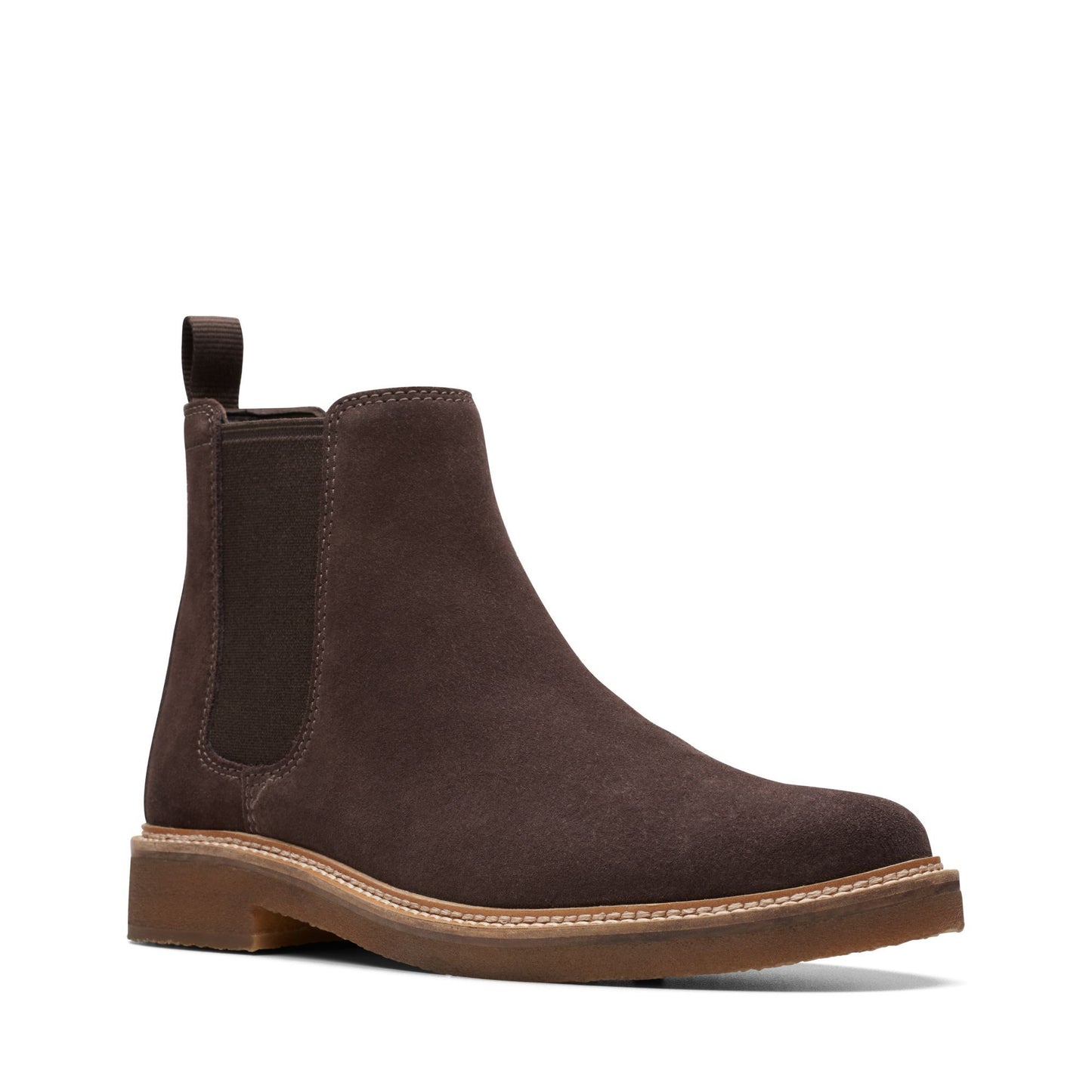 Clarks Clarkdale Easy Chelsea boots Dark Brown Suede