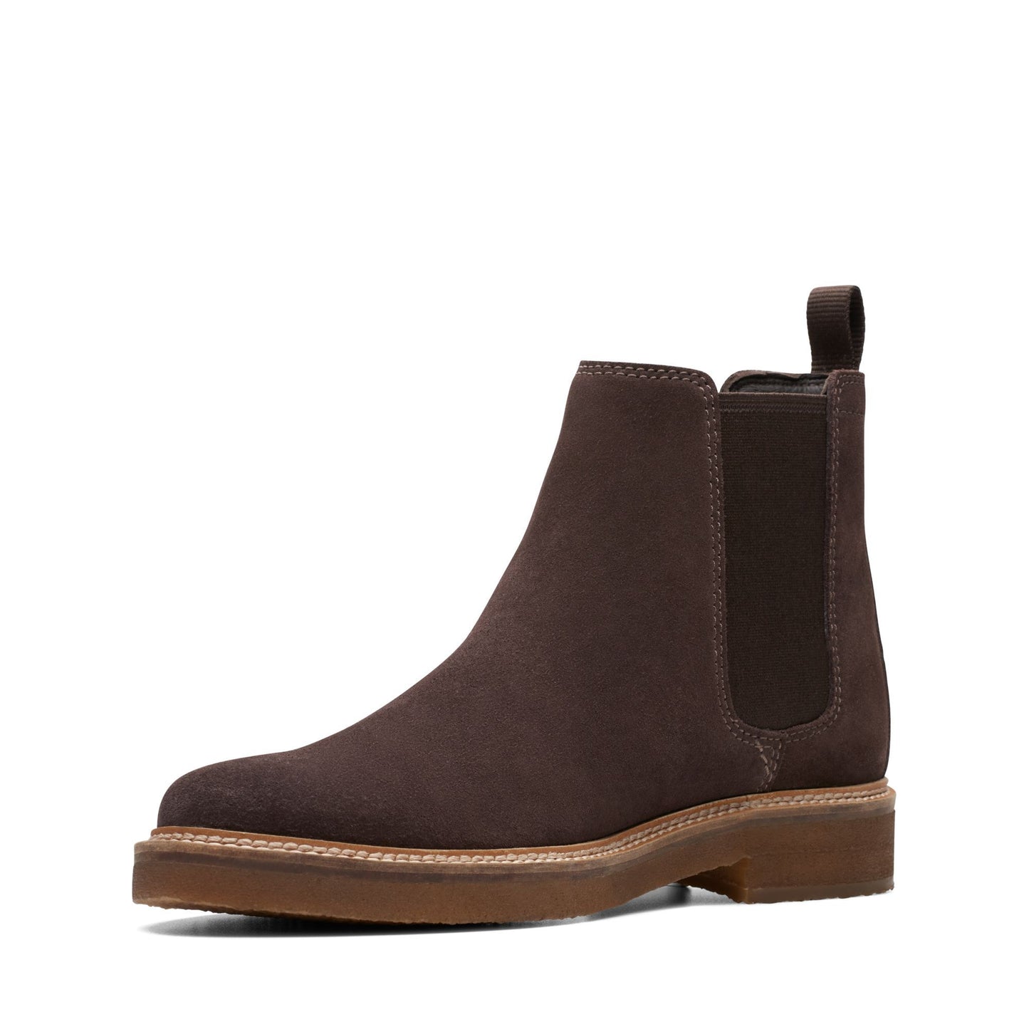 Clarks Clarkdale Easy Chelsea boots Dark Brown Suede