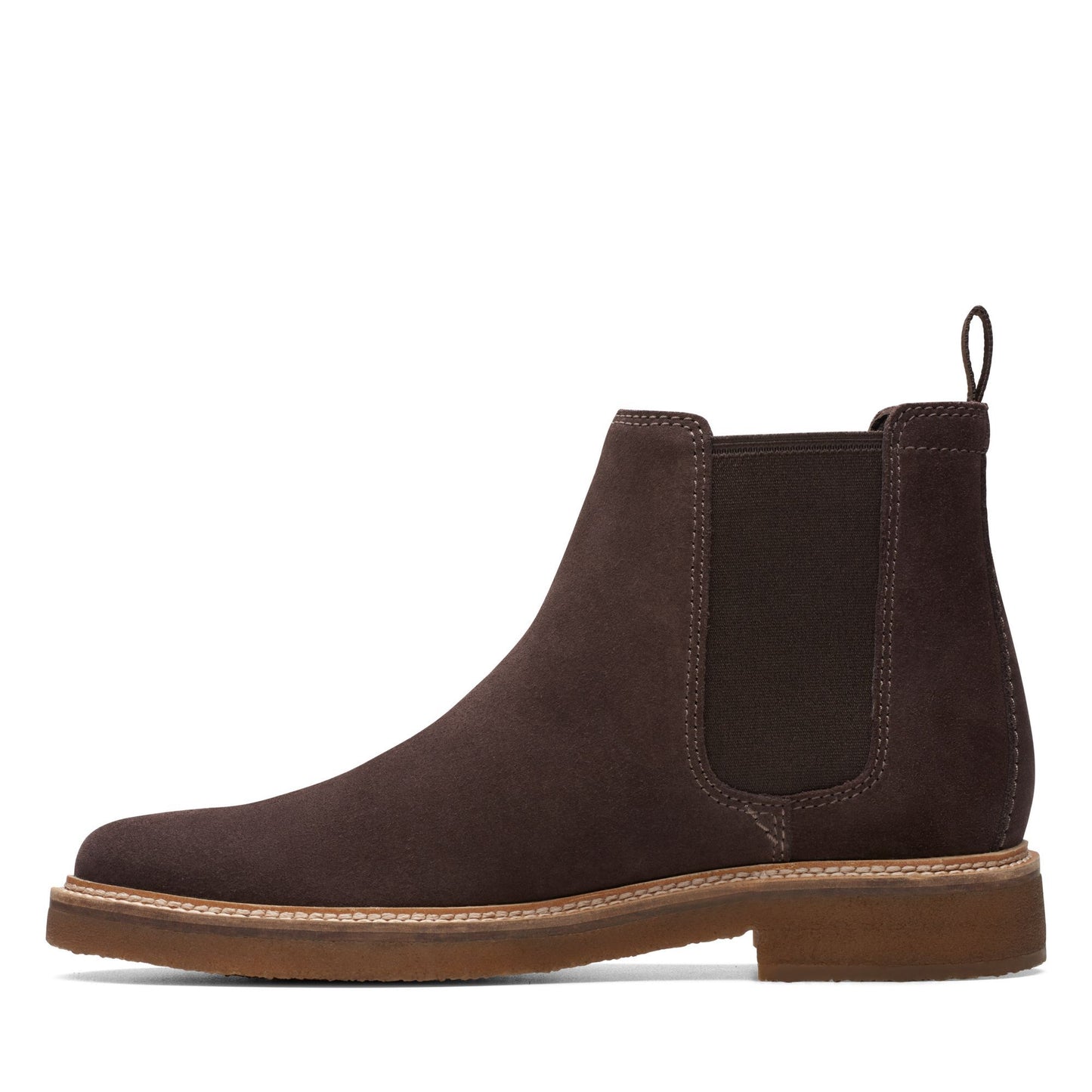 Clarks Clarkdale Easy Chelsea boots Dark Brown Suede