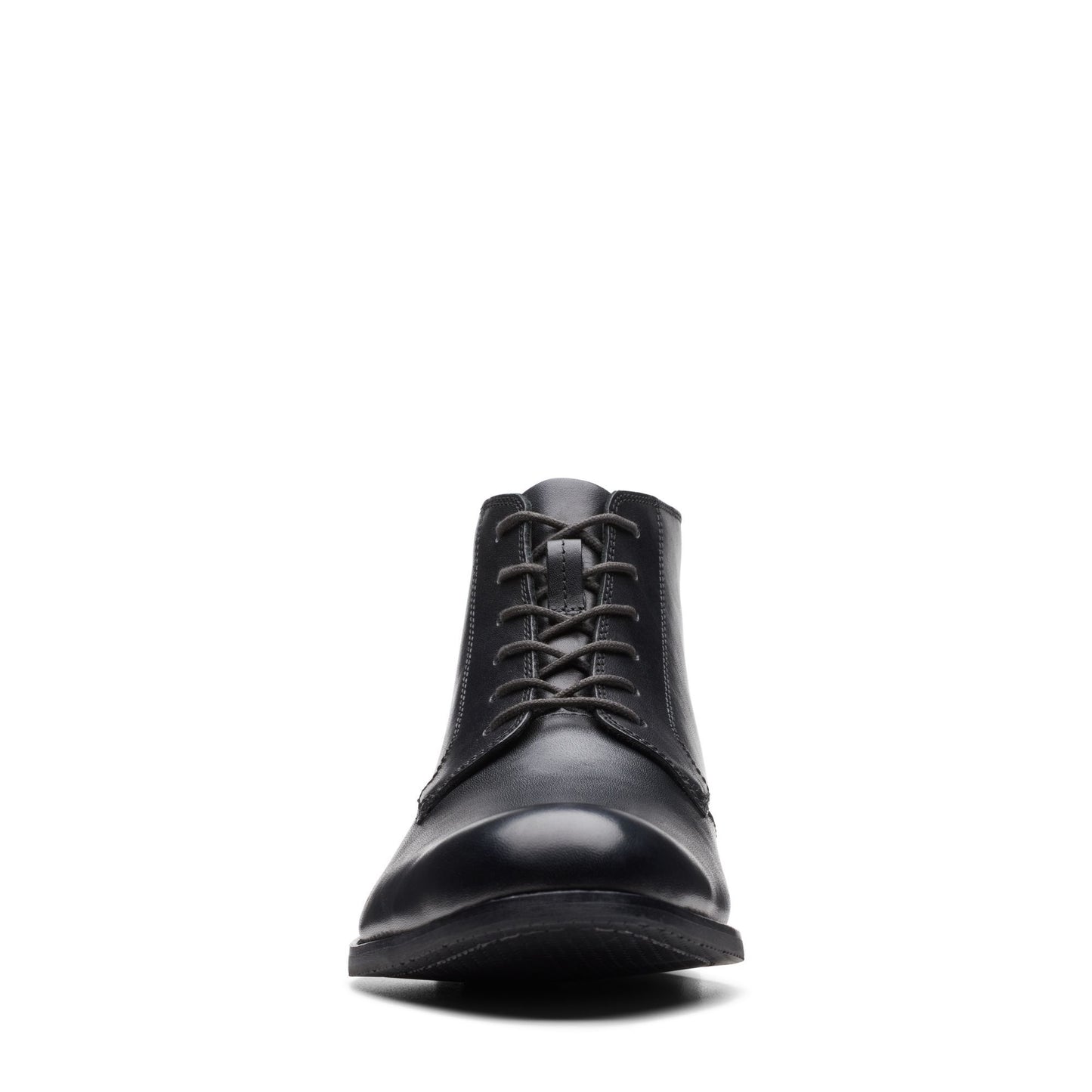 Clarks Craft Arlo Hi Ankle Boots Black leather