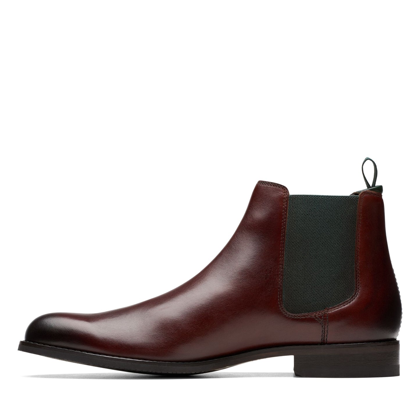 Clarks Craft Arlo Top Chelsea boots British tan leather