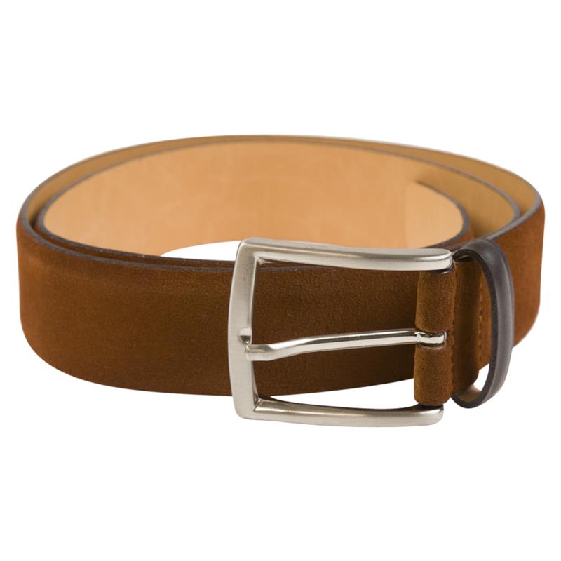Portia belt Cognac suede