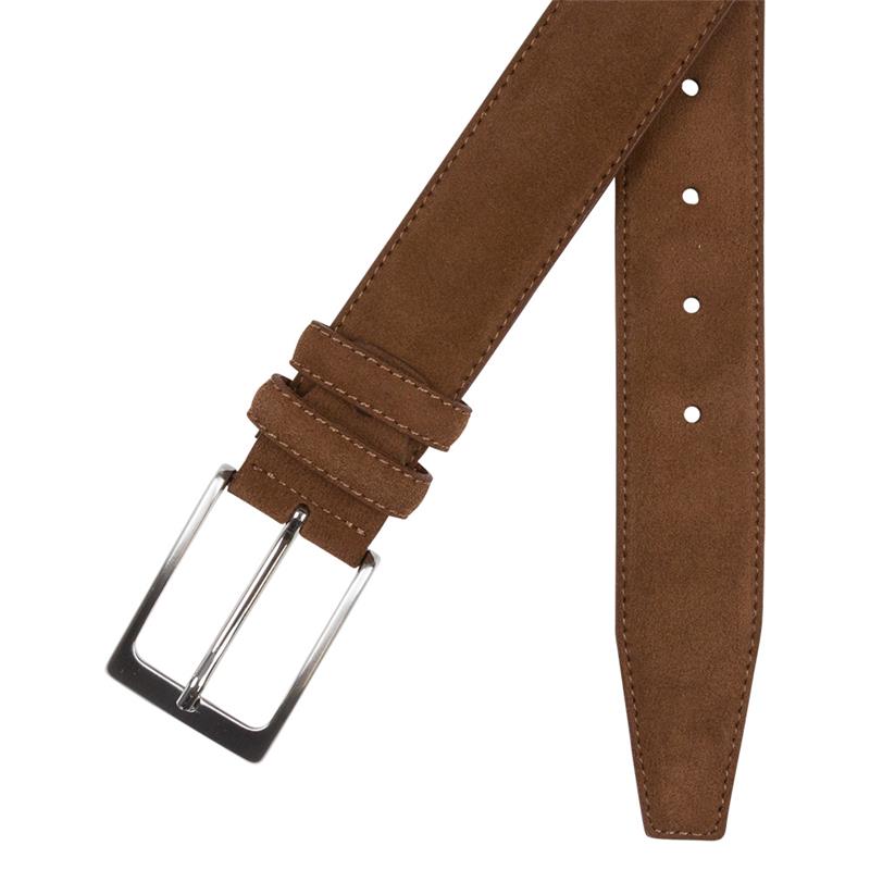Portia Belt Brown Suede