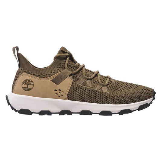Timberland Winsor Trail Low Lace Low Lace Up Sneaker Olive Knit