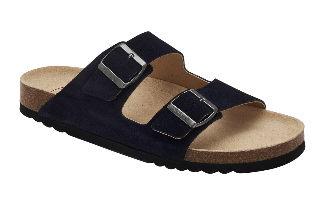 Scholl Julien Suede Grey Sandals