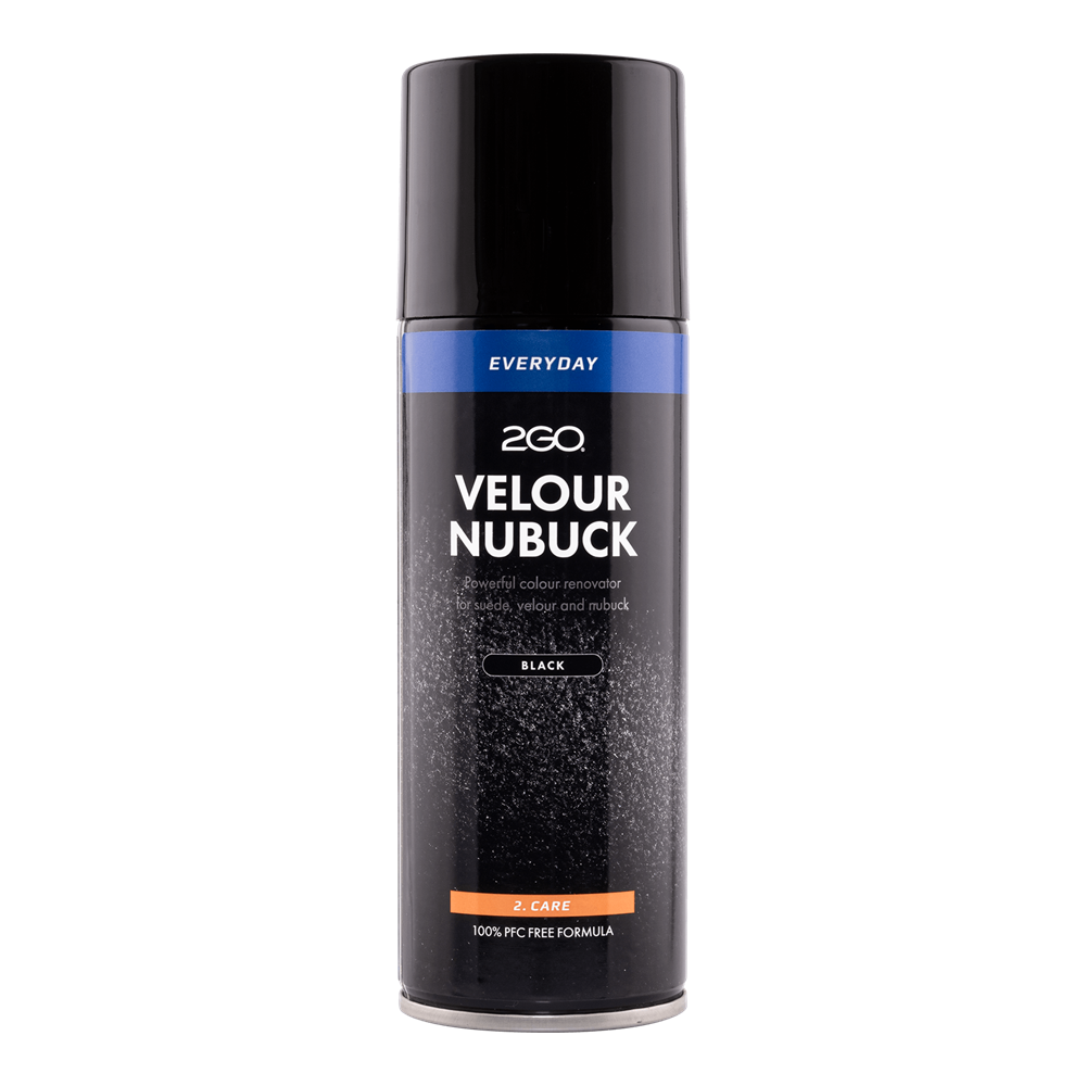 Pleje, imprægnering og farveopfrisker til ruskind og nubuck. 100% fri for flourkarboner. Brugsanvisning: Fjern smuds og snavs inden brug.
