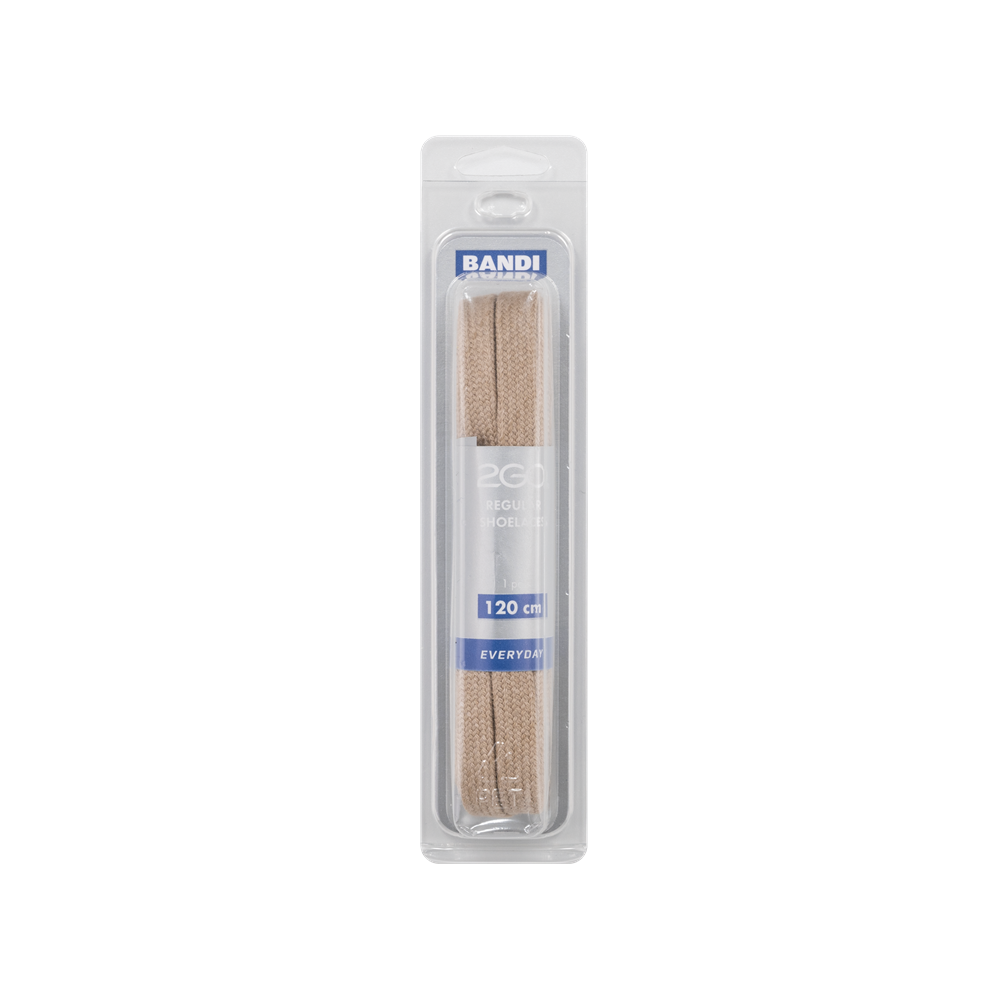 2GO Shoelace 566 Light beige 120cm