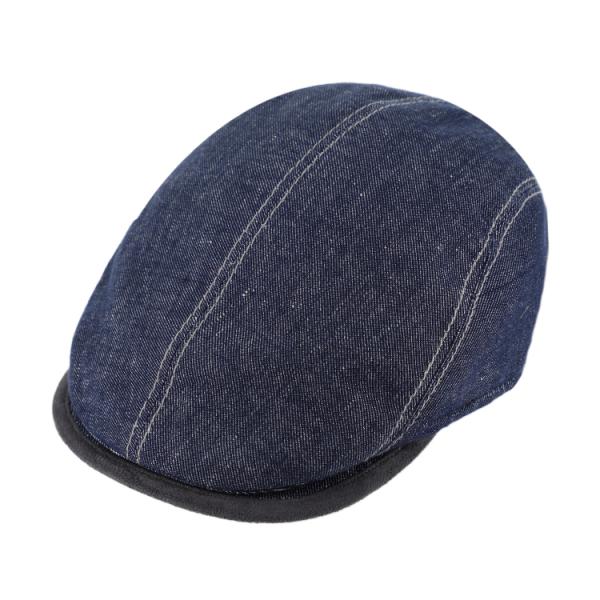 Fiebig Flatcap Linen Blend With Contrast Seams