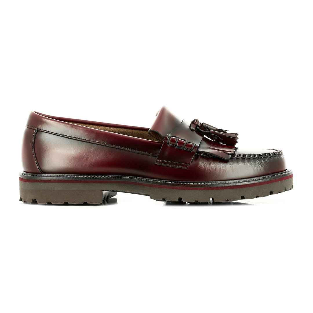 G.H Bass Weejun 90 Layton II Kiltie Loafers I Bordeaux