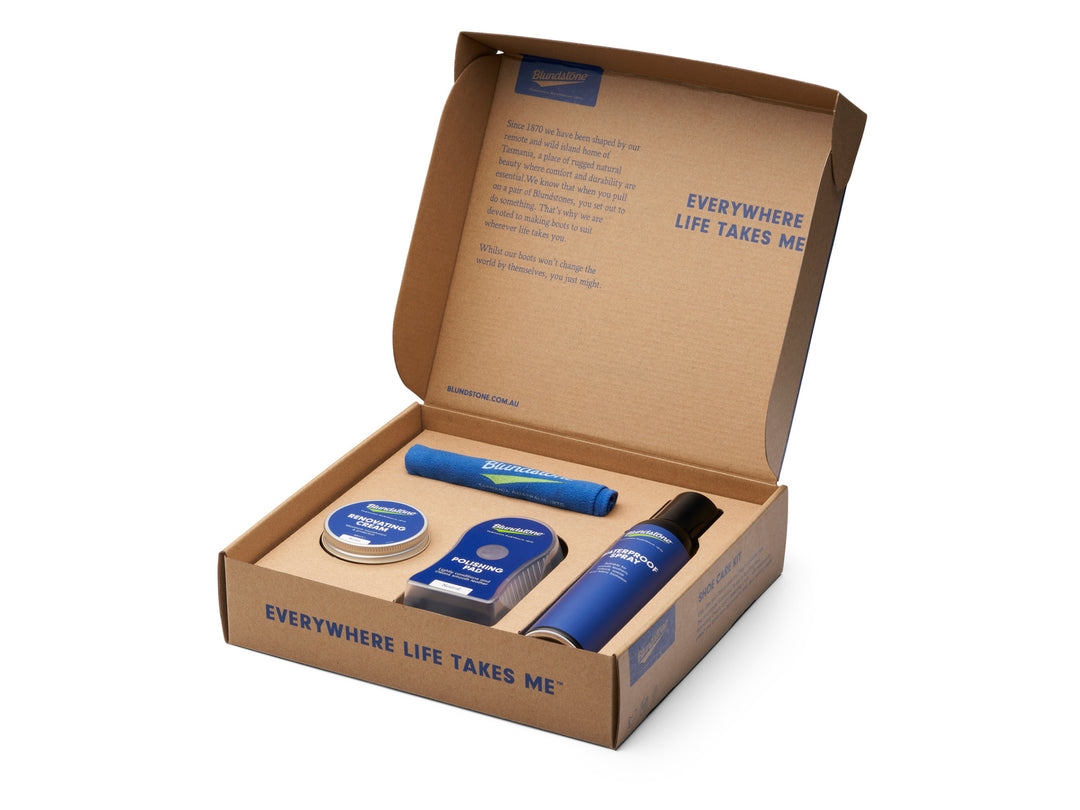 Blundstone carekit - skoplejesæt - BRUN