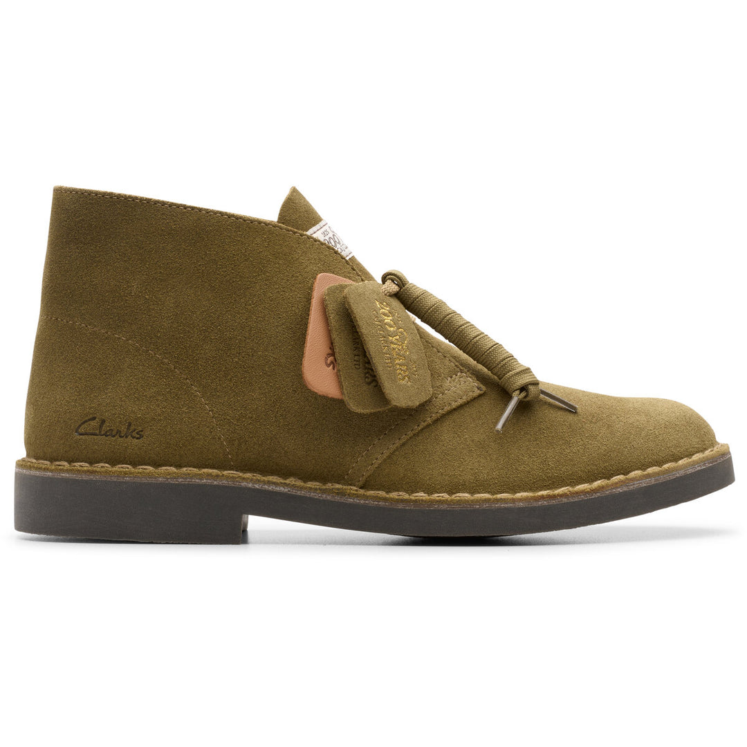 Clarks Desert Boot 200 Års Jubilæum Olivengrøn Ruskind