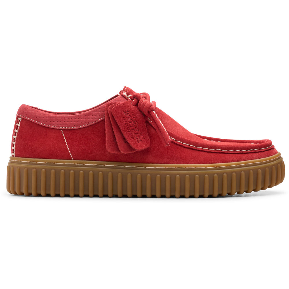 Clarks Torhill LO G 200 Års Jubilæum Rød Ruskind