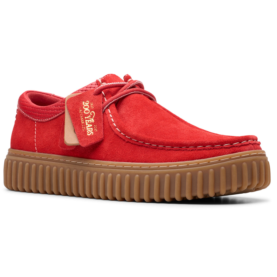 Clarks Torhill LO G 200 Års Jubilæum Rød Ruskind