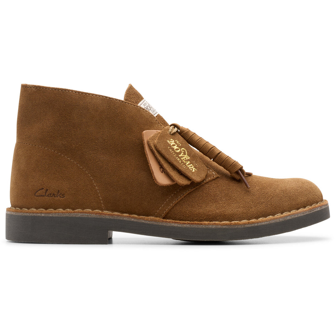 Clarks Desert Boot 200 Års Jubilæum Cola Ruskind