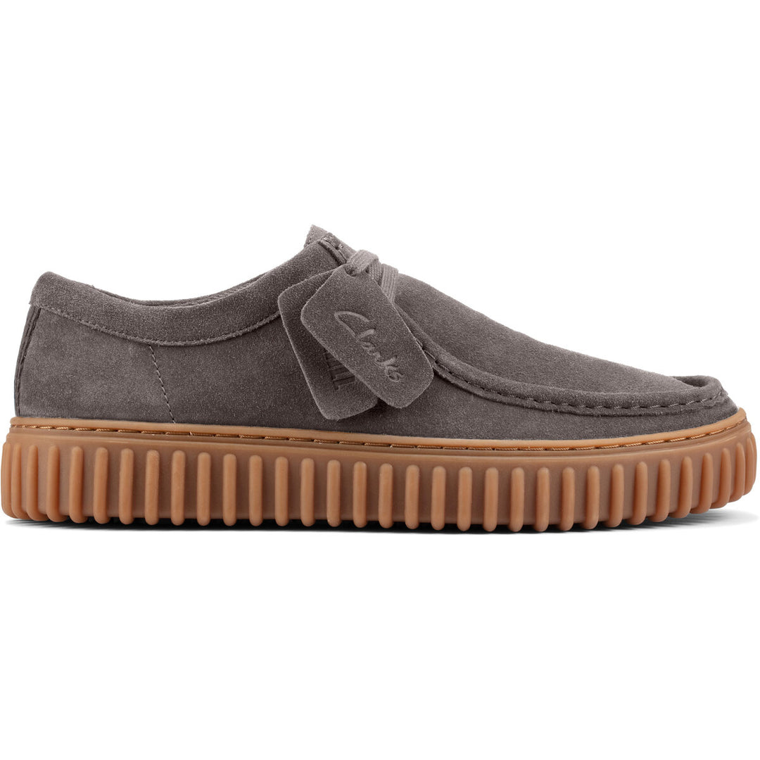 Clarks Torhill Lo grå ruskind