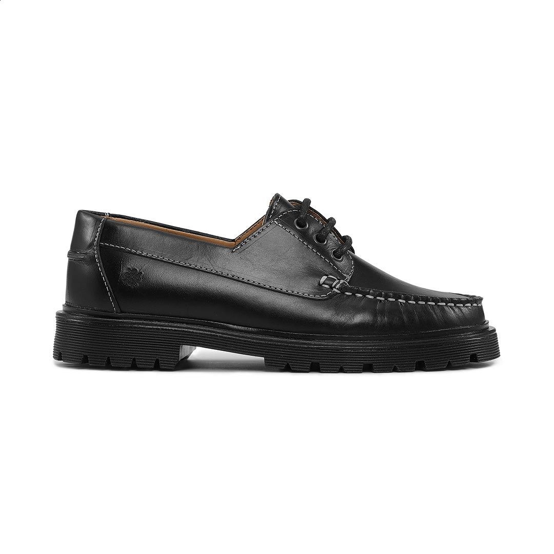 Playboy The Claudine Sort Læder Loafer