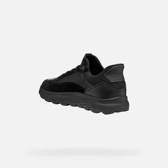 Geox Spherica Plus Sort Sneaker