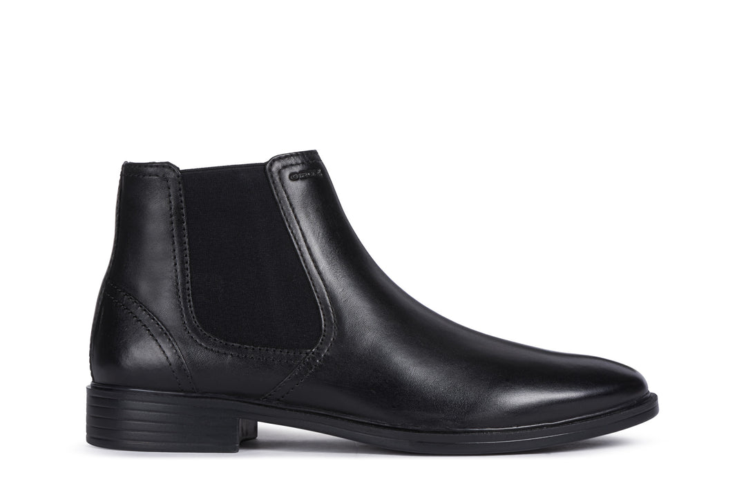 GEOX GLADWIN sort chelseastøvle med lynlås