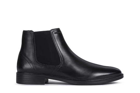 GEOX GLADWIN sort chelseastøvle med lynlås