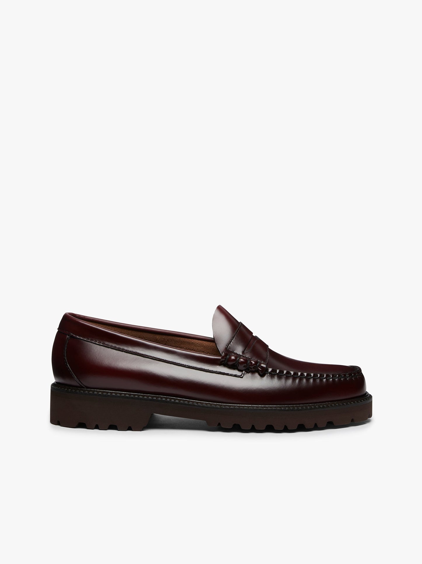 G.H BASS Weejun 90 Larson Penny Loafers Wine Leather