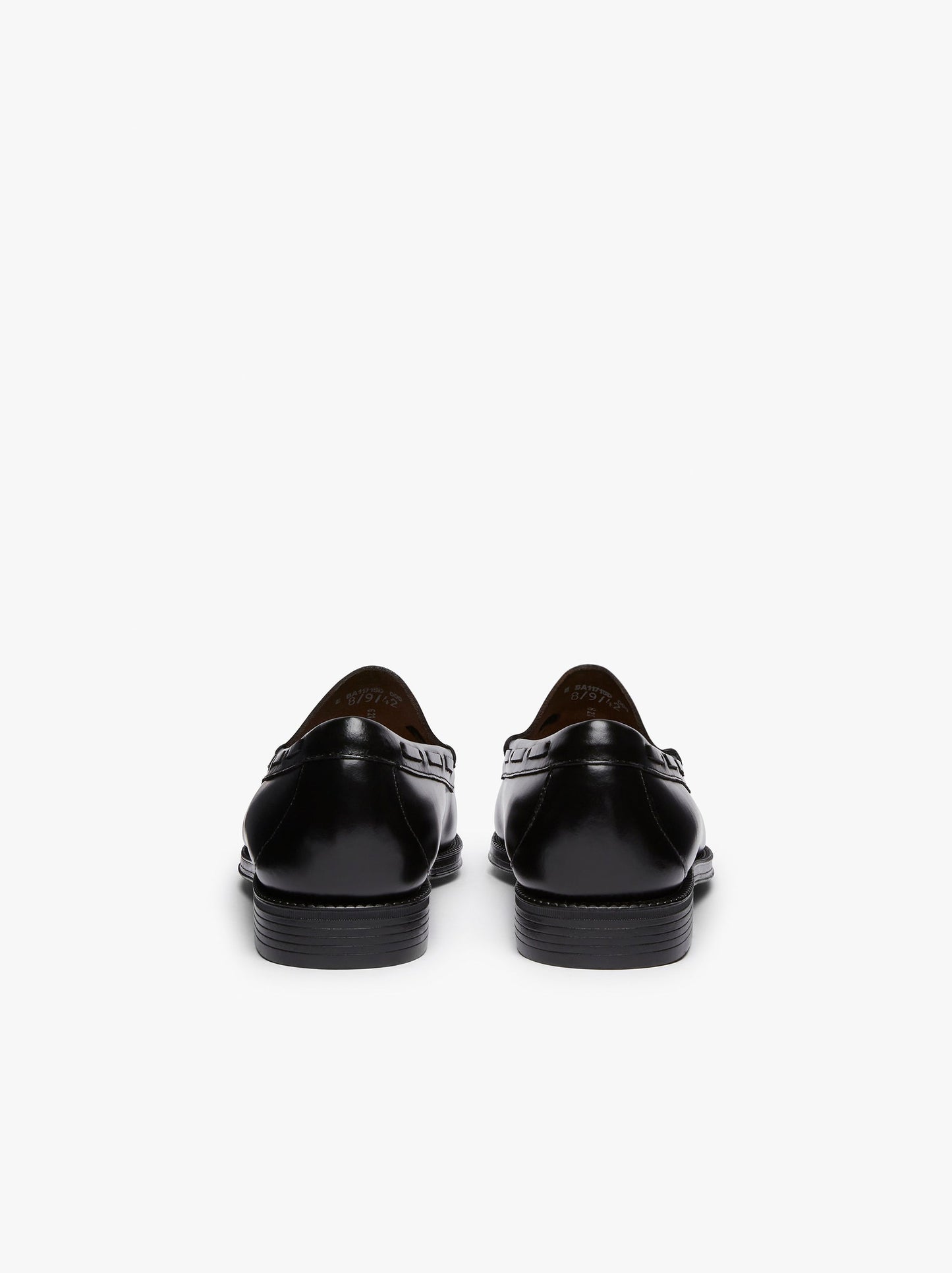 G.H BASS Larkin Tassel Loafers Black Leather