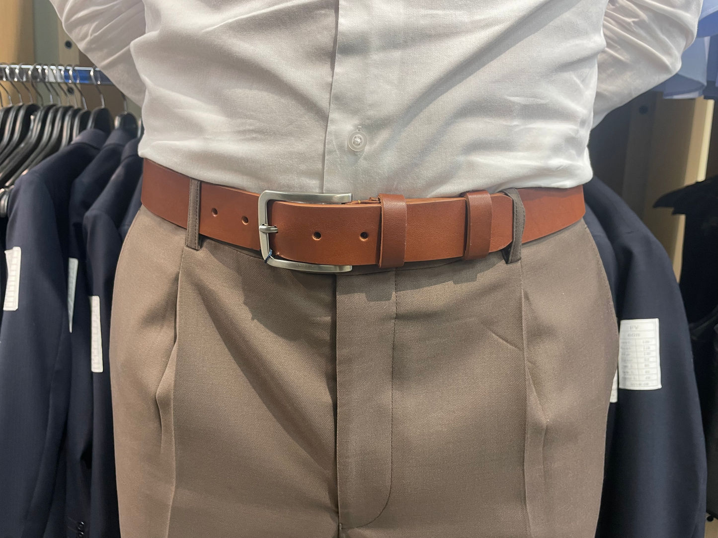 Portia Belt brown leather
