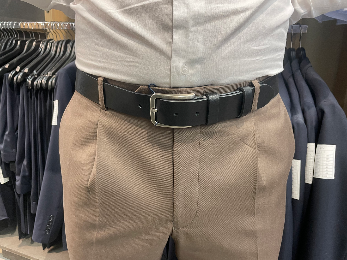 Portia Belt black leather