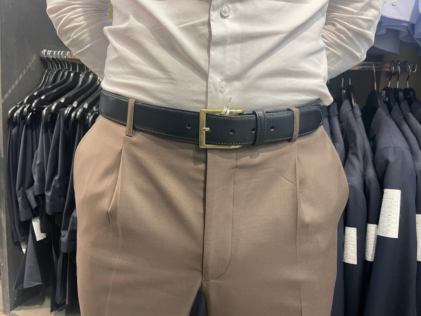 Leyva belt black leather