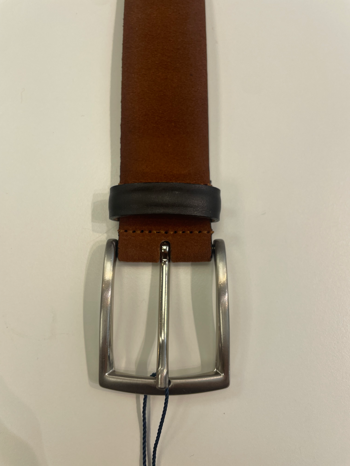 Portia belt Cognac suede