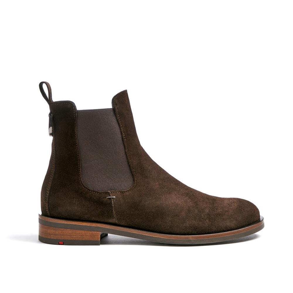 LLOYD 23-330-27 Dame Chelsea Støvle - brun ruskind
