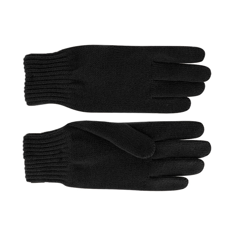 Fiebig - unisex handske i strik - SORT