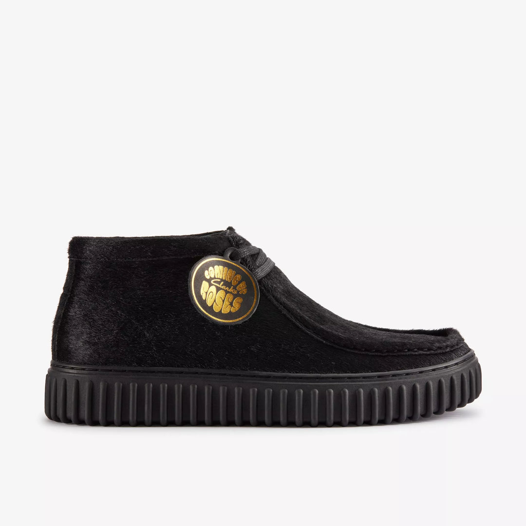 Clarks Torhill high Martine Black interest leather - limited edition - sort damestøvle damestøvle