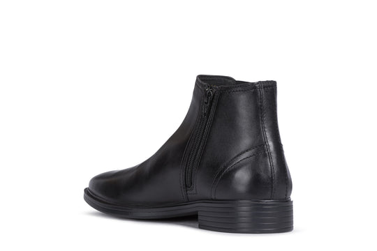 GEOX GLADWIN sort chelseastøvle med lynlås