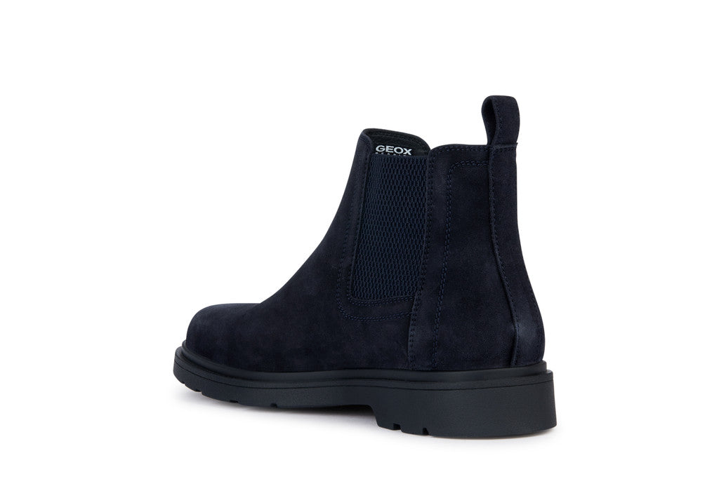 Geox Spherica EC1 Chelsea boots Navy suede leather