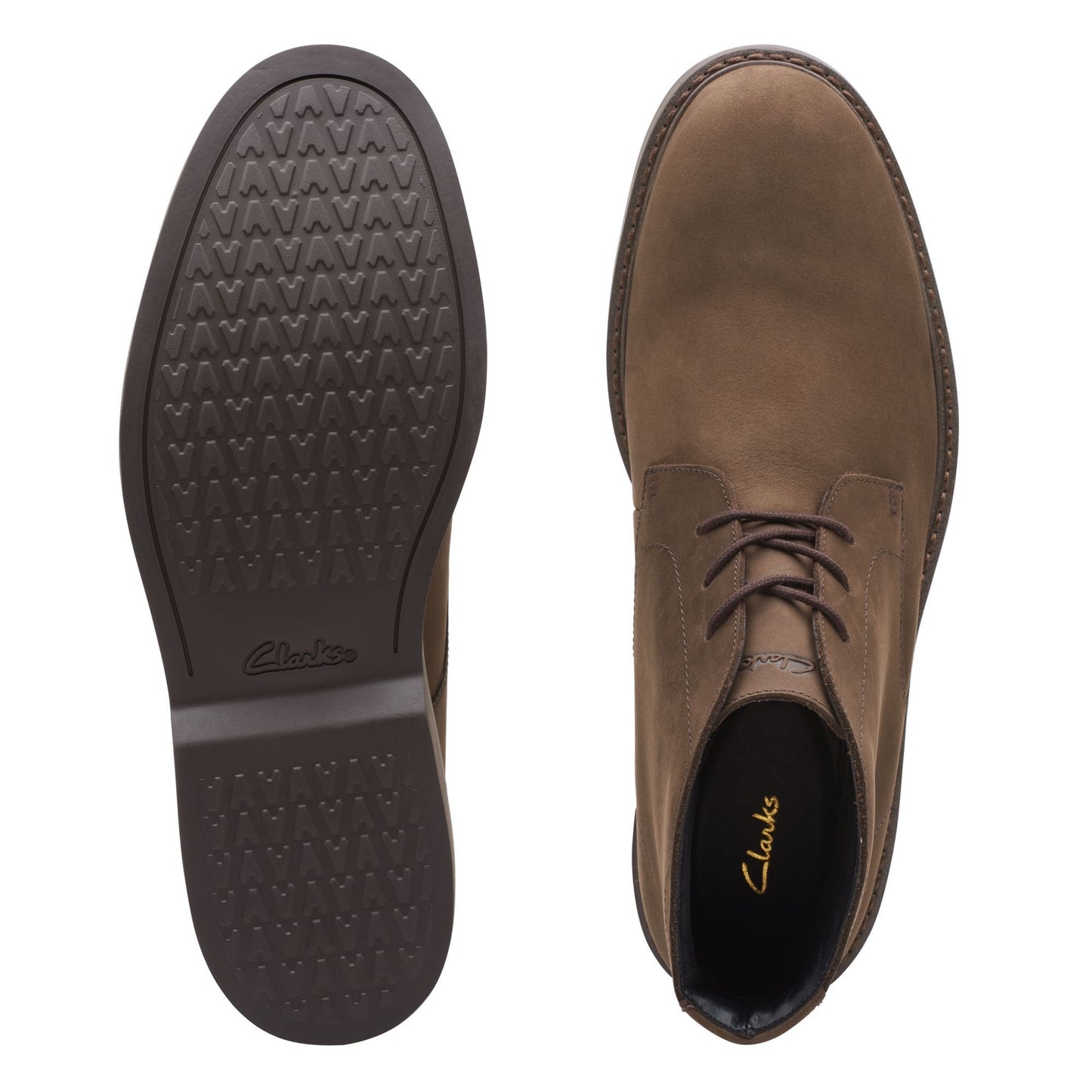 Clarks Atticus LTHiGTX Ankle boots Dark Brown Nubuck