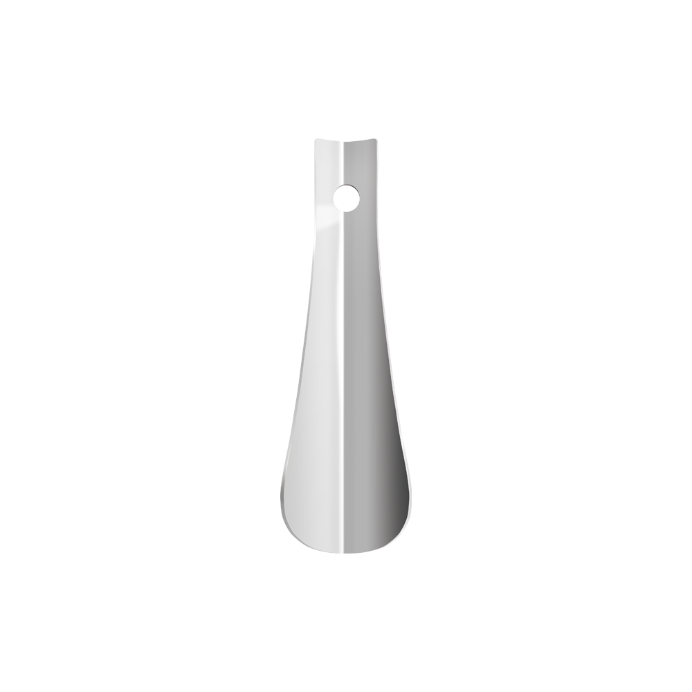 Shoehorn brushed metal (15 cm)