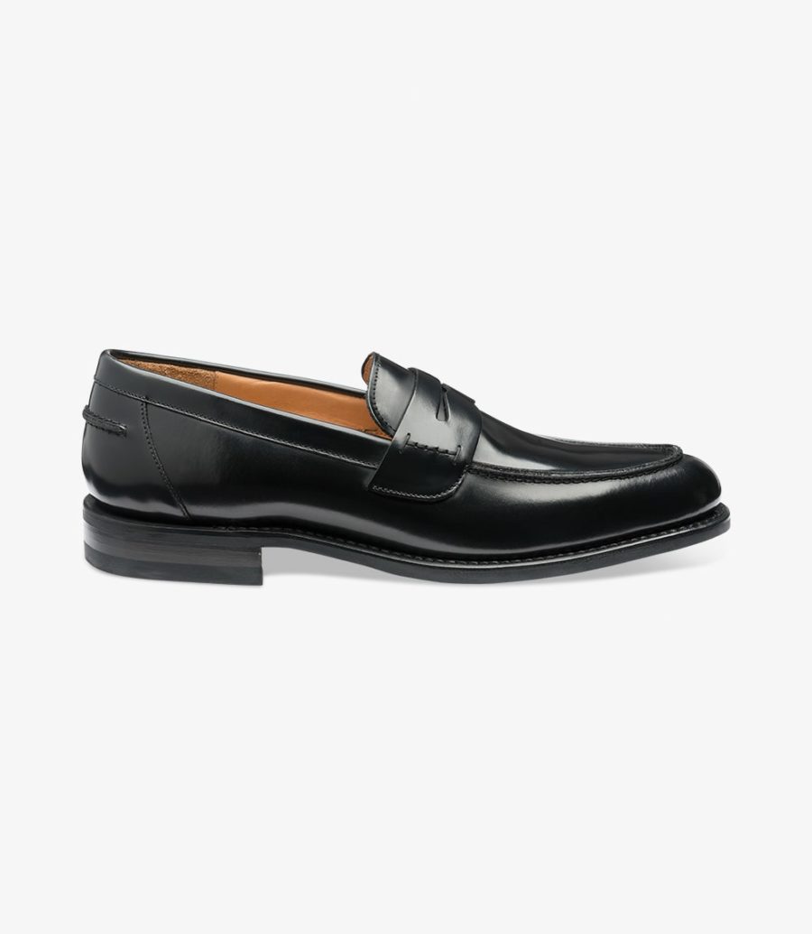 Loake Loafer 356 Black Polished
