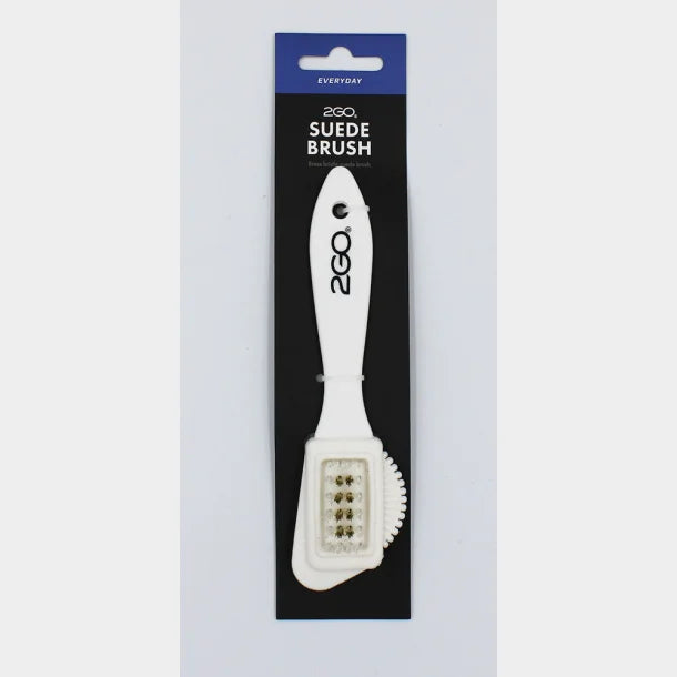 2GO Suede Brush Double (Mässing)