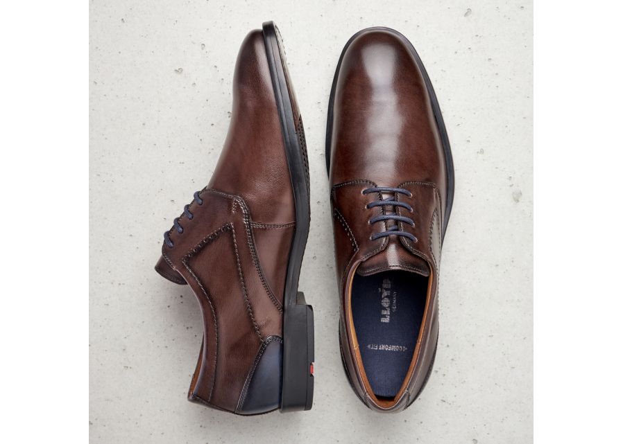 Lloyd Kalmar Xtrawide Brown/Blue