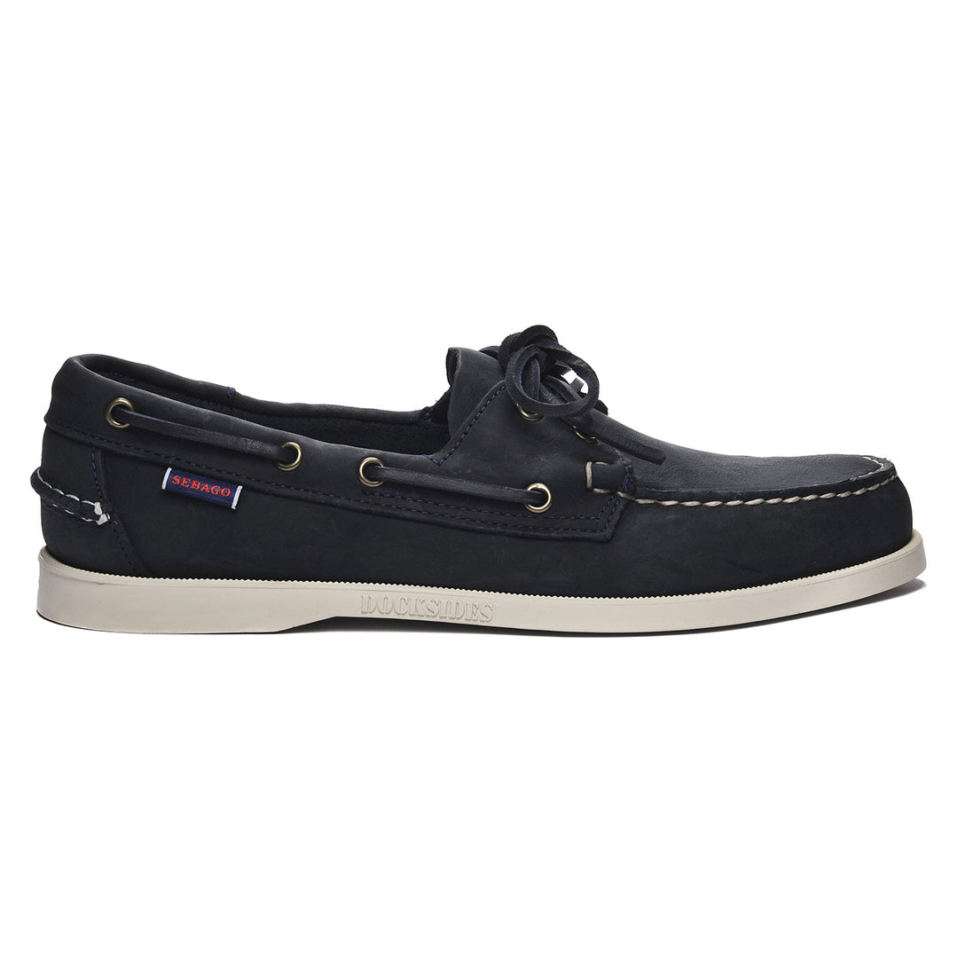 Sebago Docksides Crazy H Blue Navy