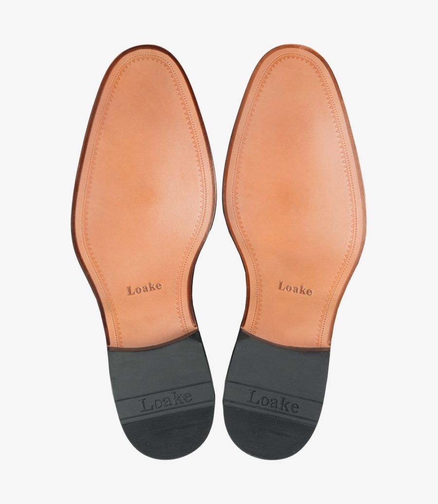 Loake Patent Sort Lak Sko