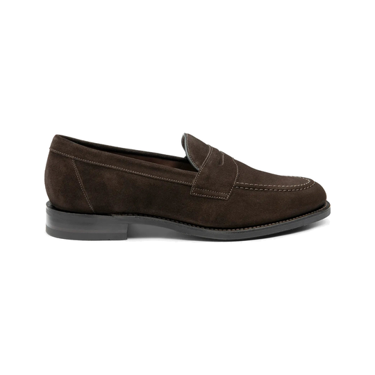Loake Imperial Mørkebrun Ruskind Loafer