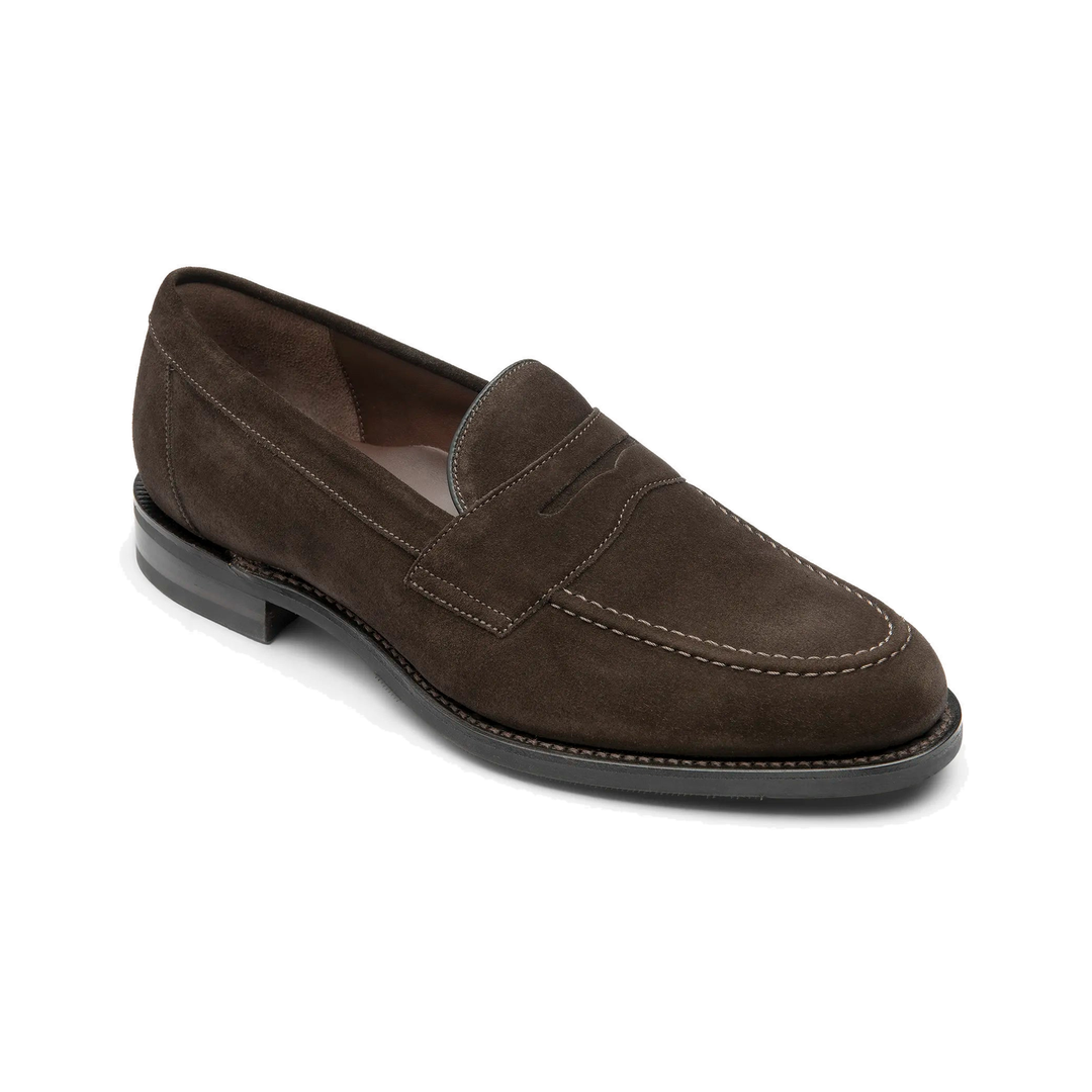 Loake Imperial Mørkebrun Ruskind Loafer