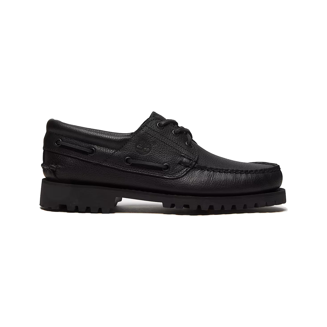 Timberland Authentic Bådsko Sort Grain Læder Mænd