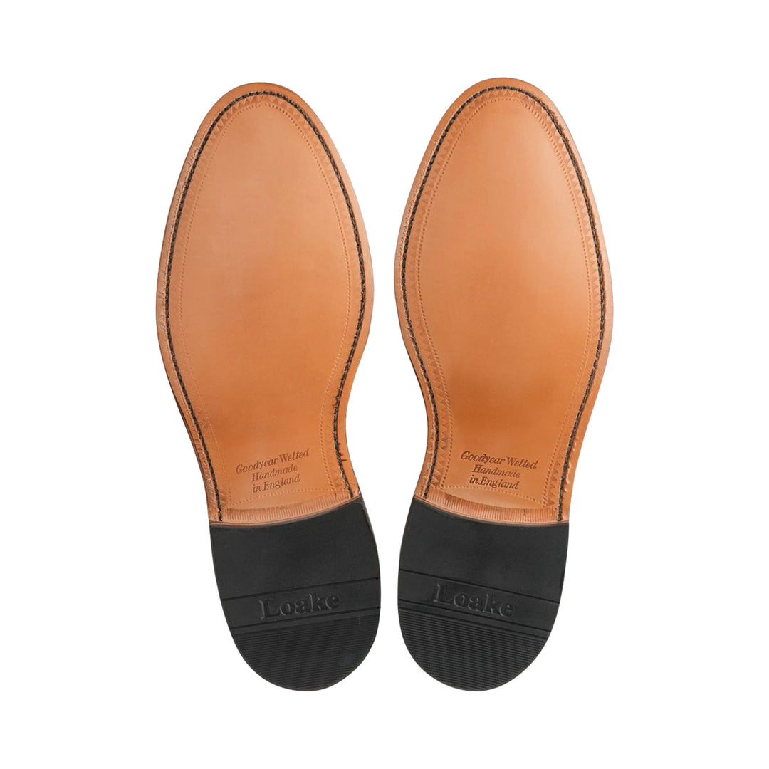 Loake Imperial lædersål set nedefra