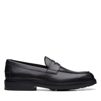 Clarks Craft Evan Ease Loafers Black leather