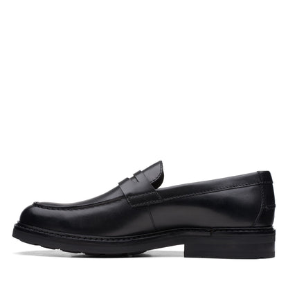 Clarks Craft Evan Ease Loafers Black leather