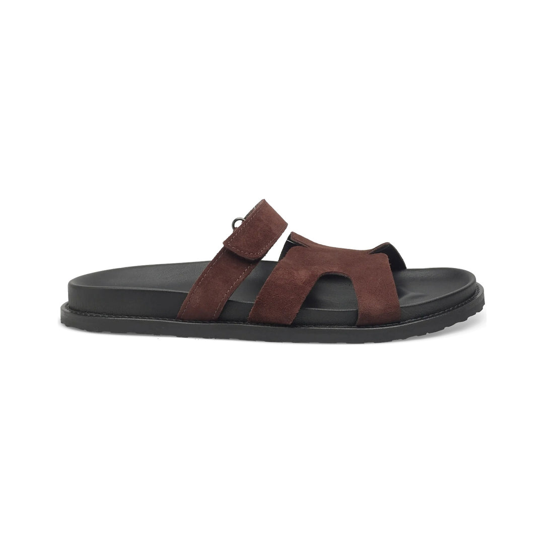 Steve Madden Manu M√∏rkebrun Ruskinds Sandal